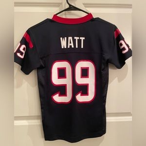 Youth football jersey youth small navy, JJ Watt Texans Houston